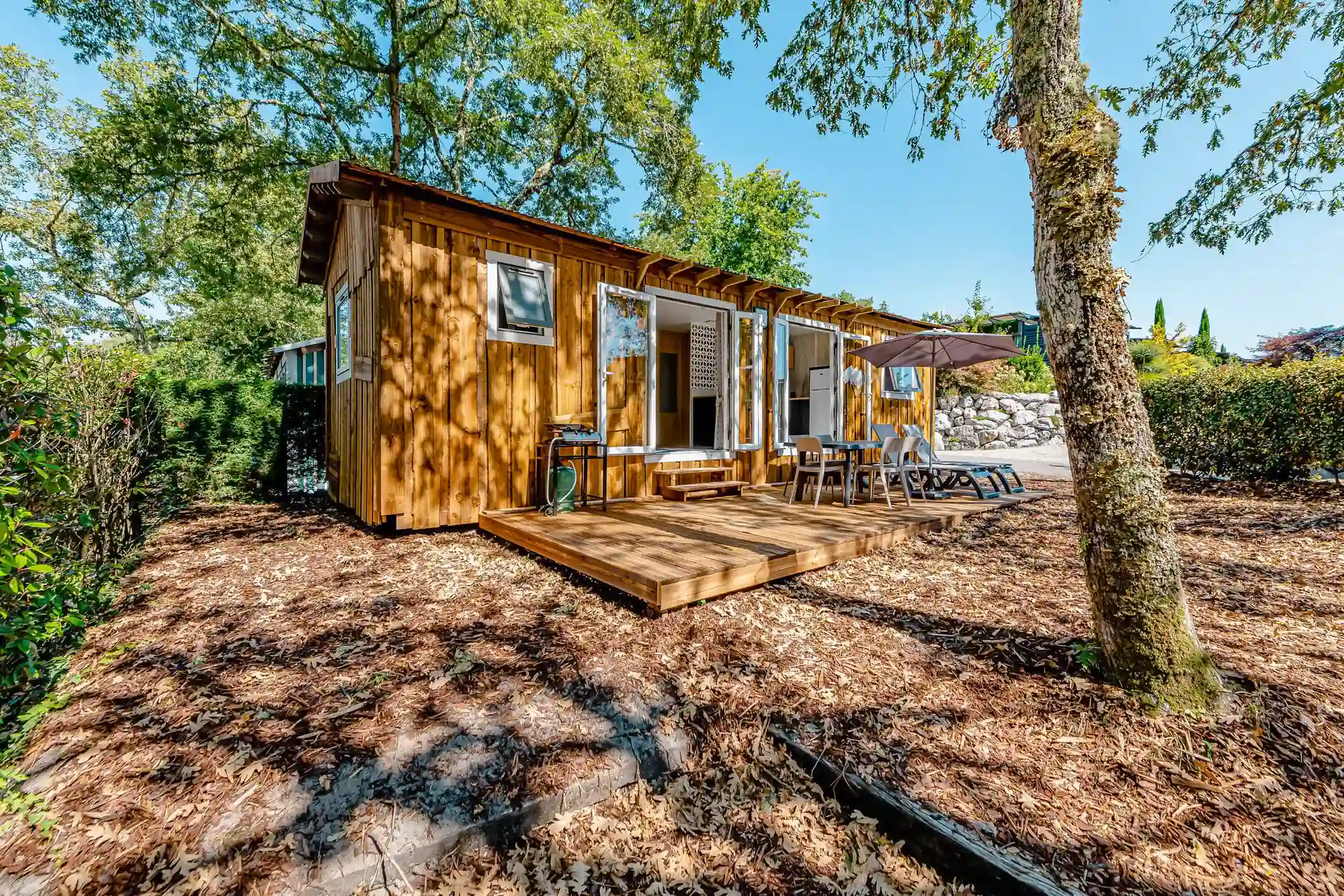 Logement cabane de pecheur camping landes