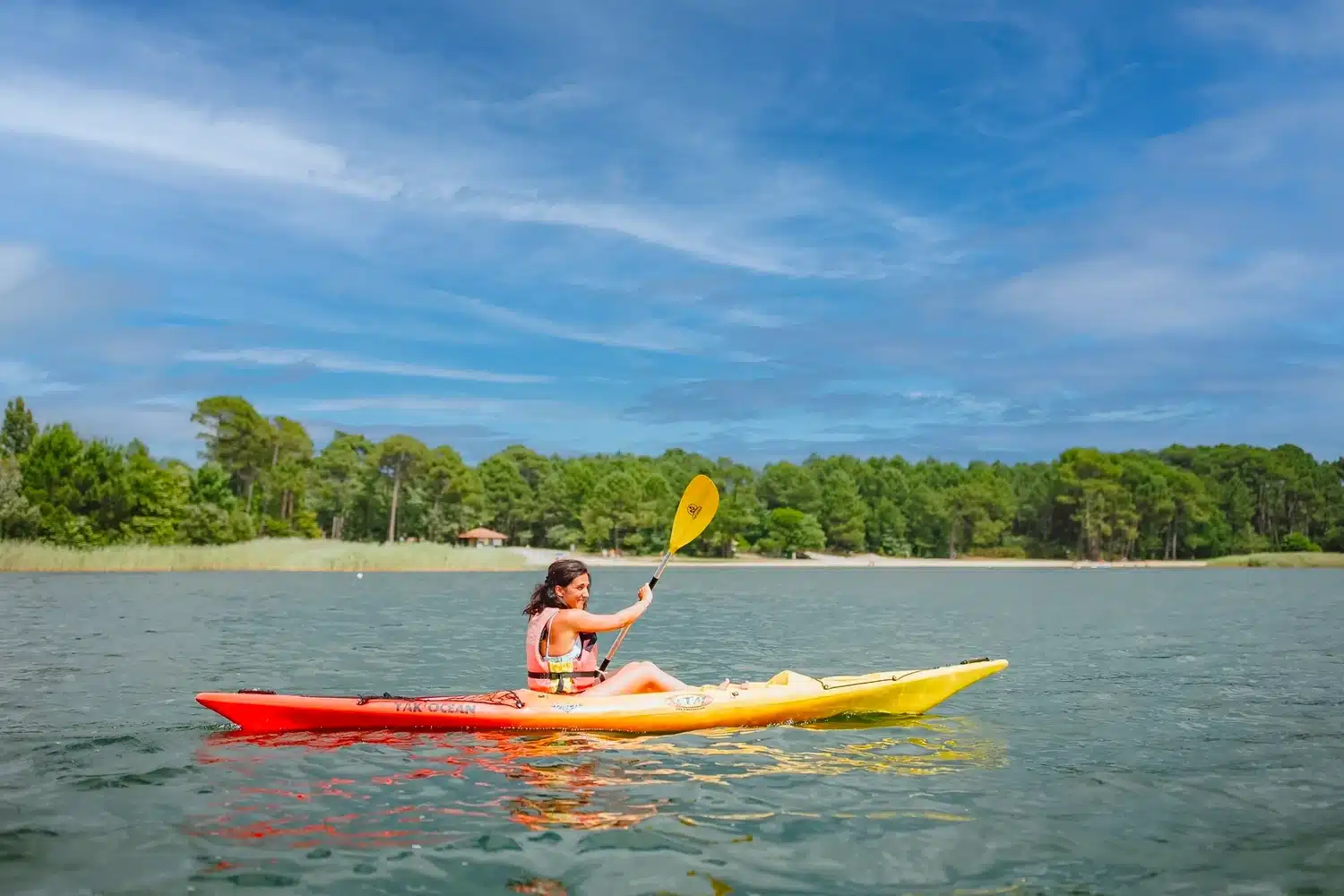 camping activités sportives kanoe