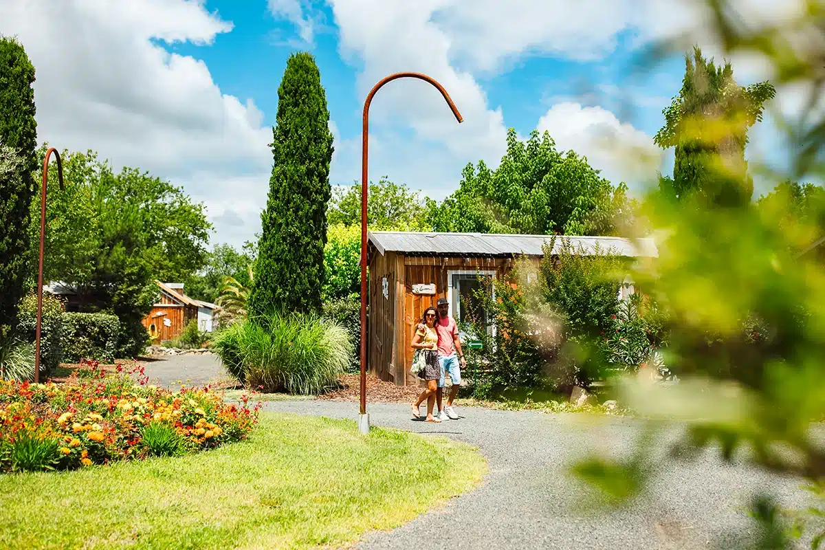 camping dans un cadre naturel