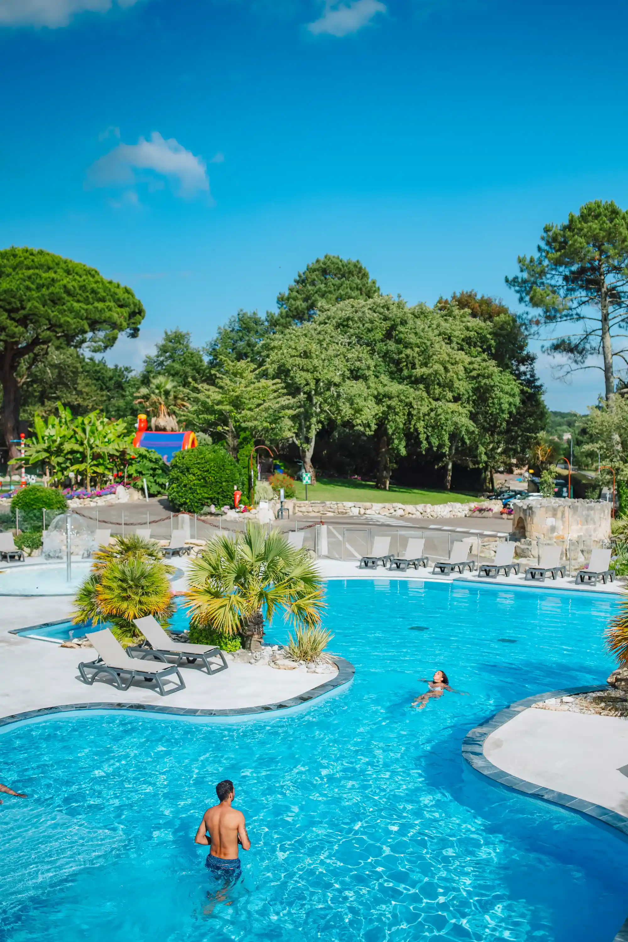 camping landes piscines chauffées