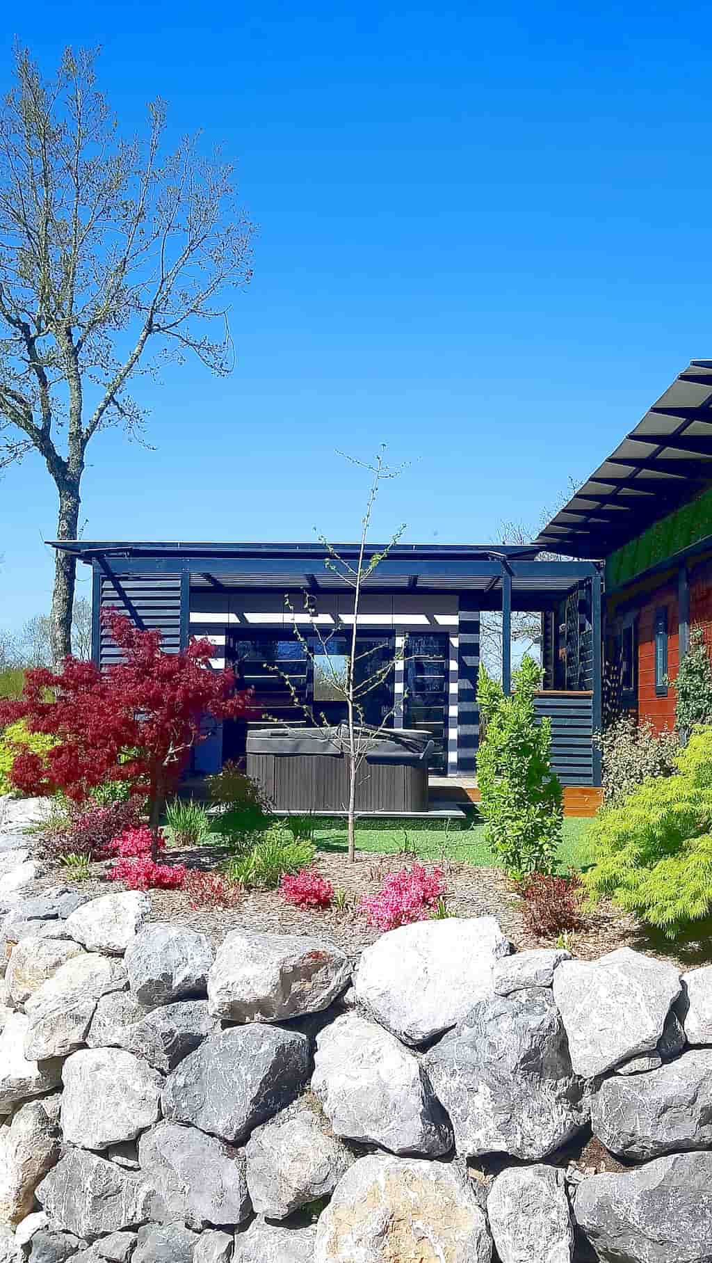 Cottage Pagode 2 p 1 Ch 1 Sdb Premium Vue lac SPA