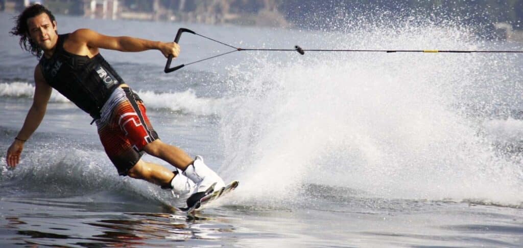 session de wakeboard à Sanguinet