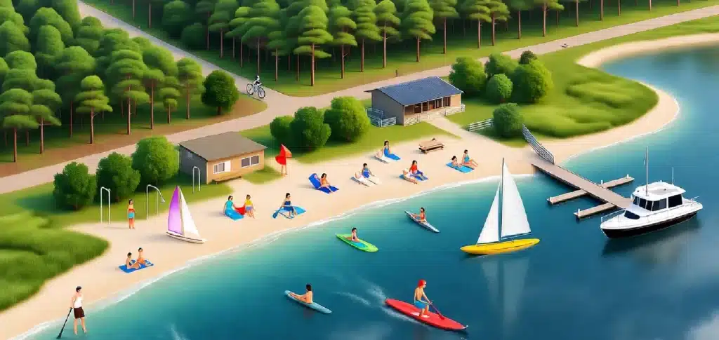 Découvrez le lac de Sainte‑Eulalie‑en‑Born