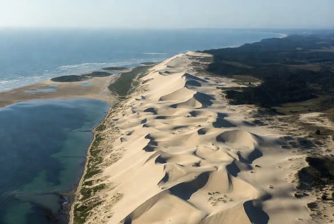 Formation naturelle de la dune du Pilat