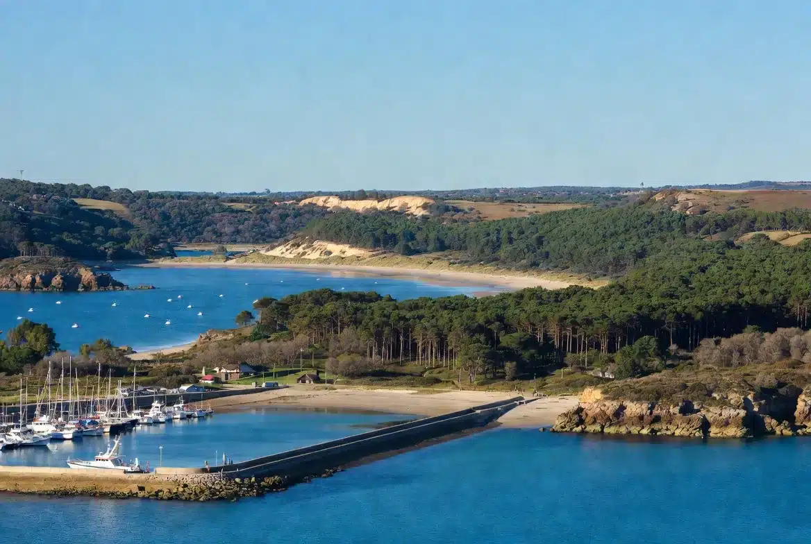 Port de Capbreton et plages